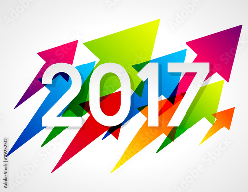 2017 - Flèches multicolores