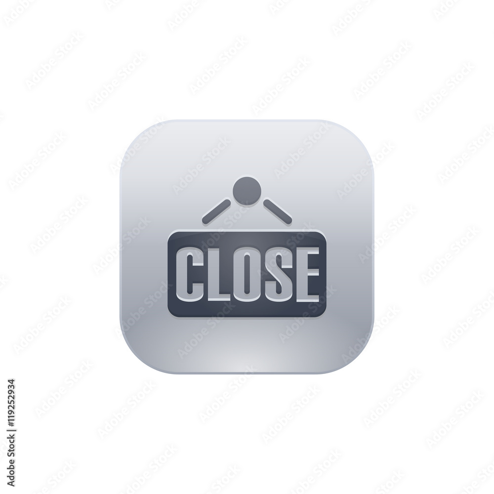 Glossy Push-Button Glossy Push-Button