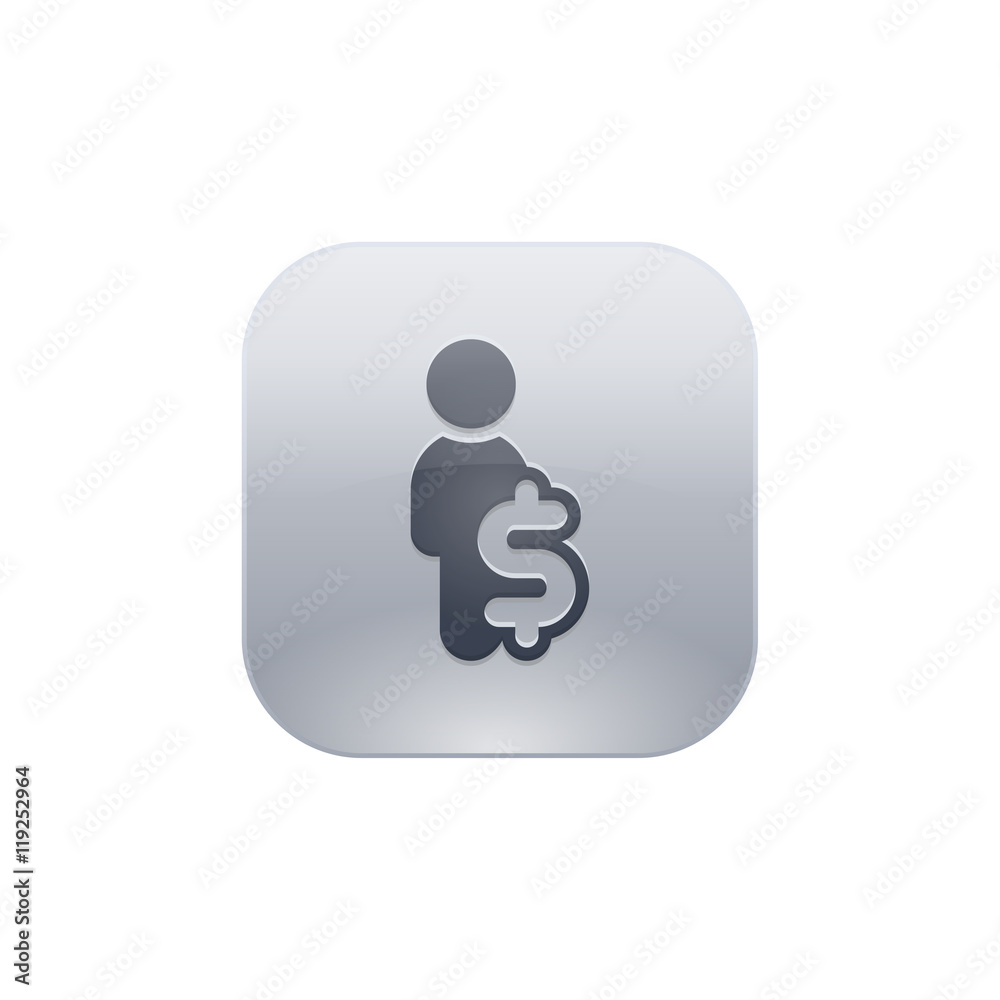 Glossy Push-Button Glossy Push-Button