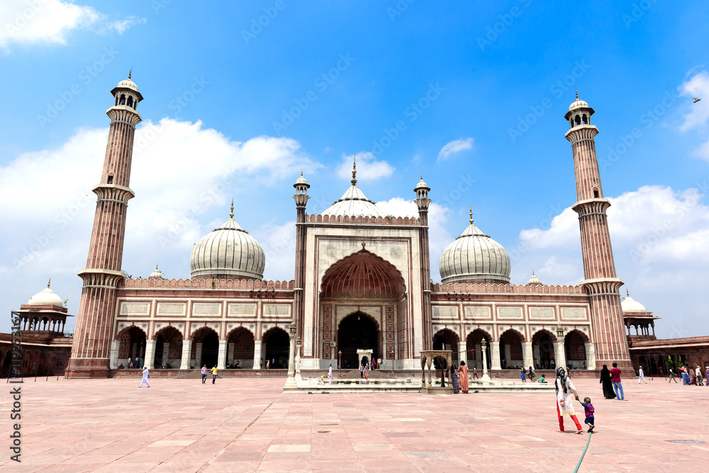 Jama Masjid, New Delhi, Inida.