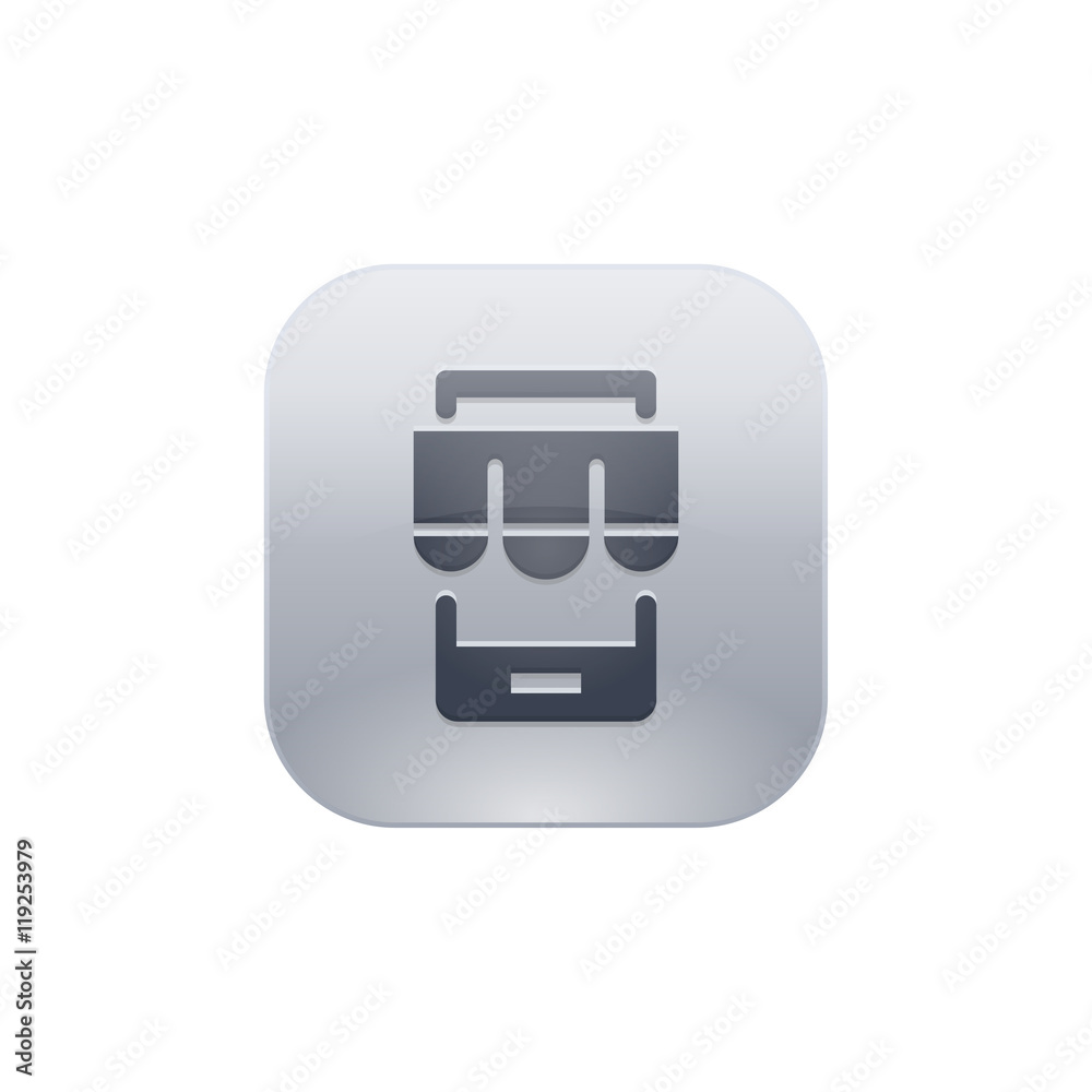 Glossy Push-Button Glossy Push-Button