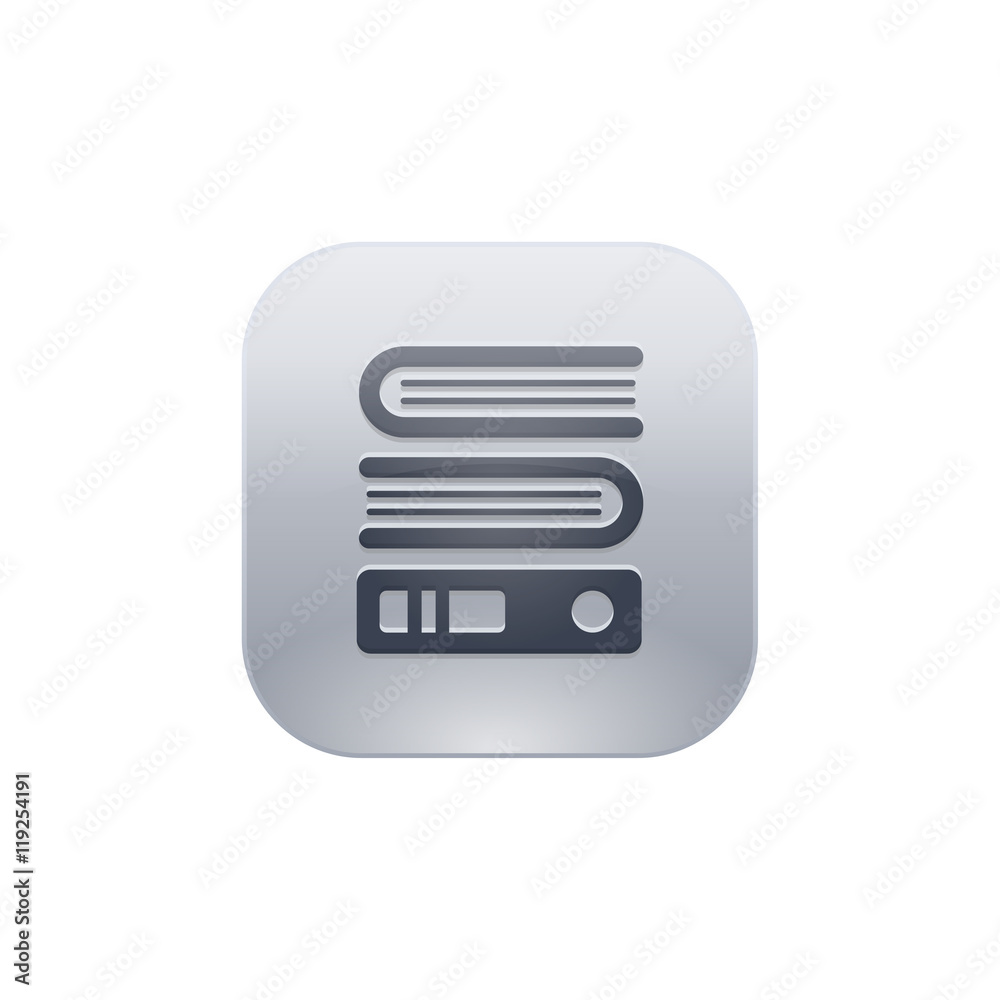 Glossy Push-Button Glossy Push-Button