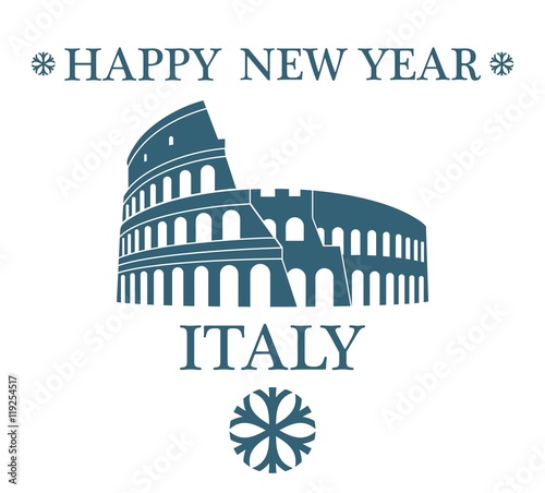 Greeting Card. Italy