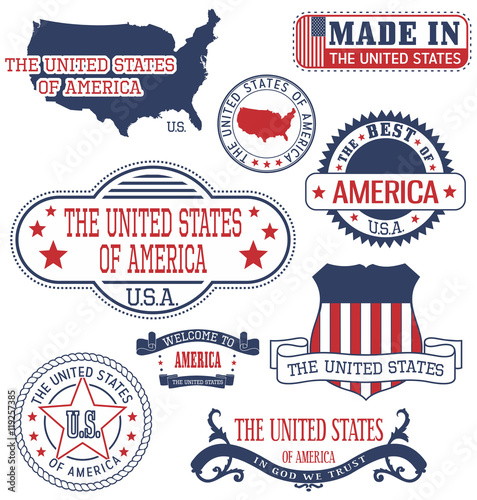 U.S. generic stamps and signs