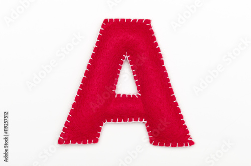 Wallpaper Mural フェルトのアルファベット A Torontodigital.ca