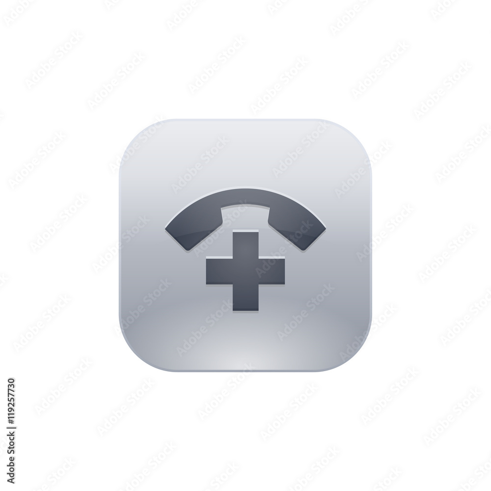 Glossy Push-Button Glossy Push-Button