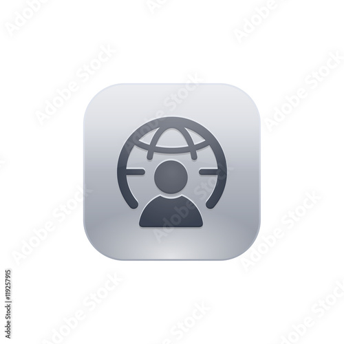 Glossy Push-Button