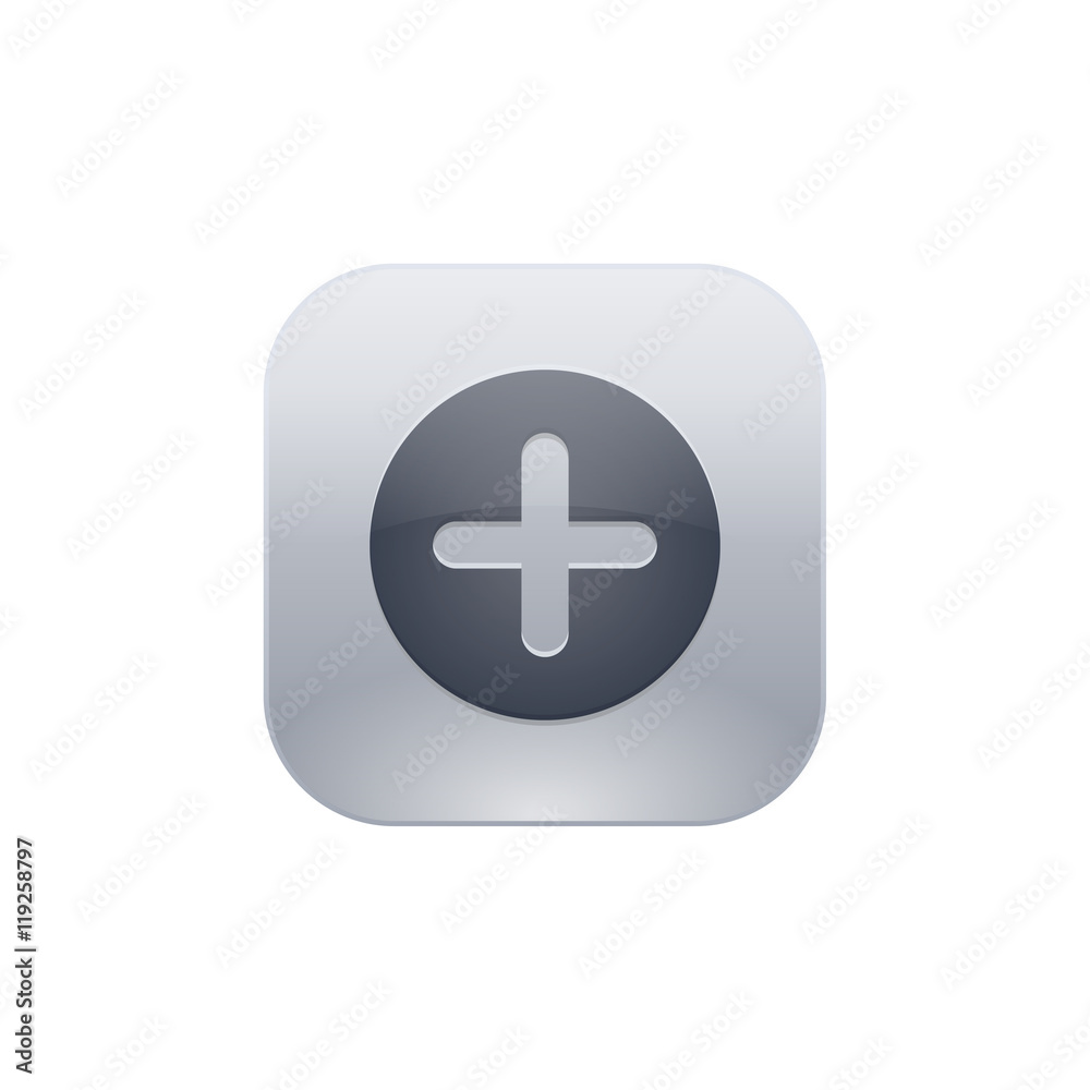 Glossy Push-Button Glossy Push-Button
