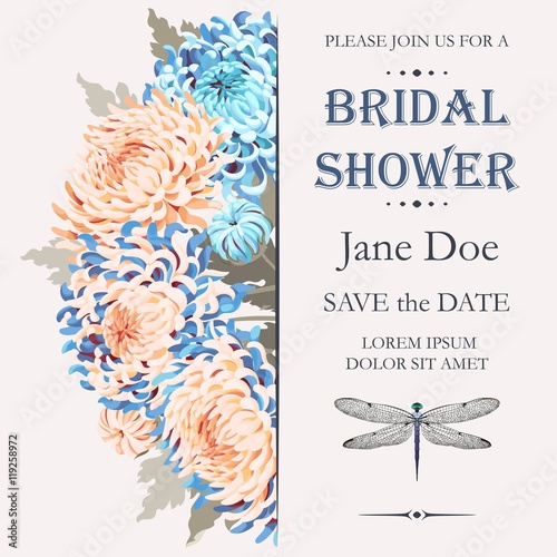 Bridal shower invitation
