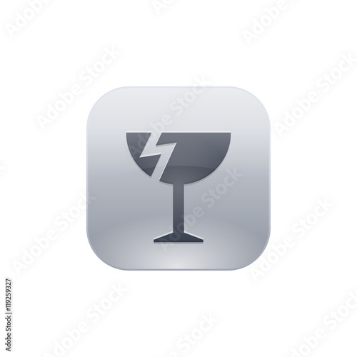 Glossy Push-Button