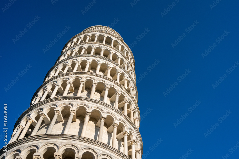 Marble Pisa tower