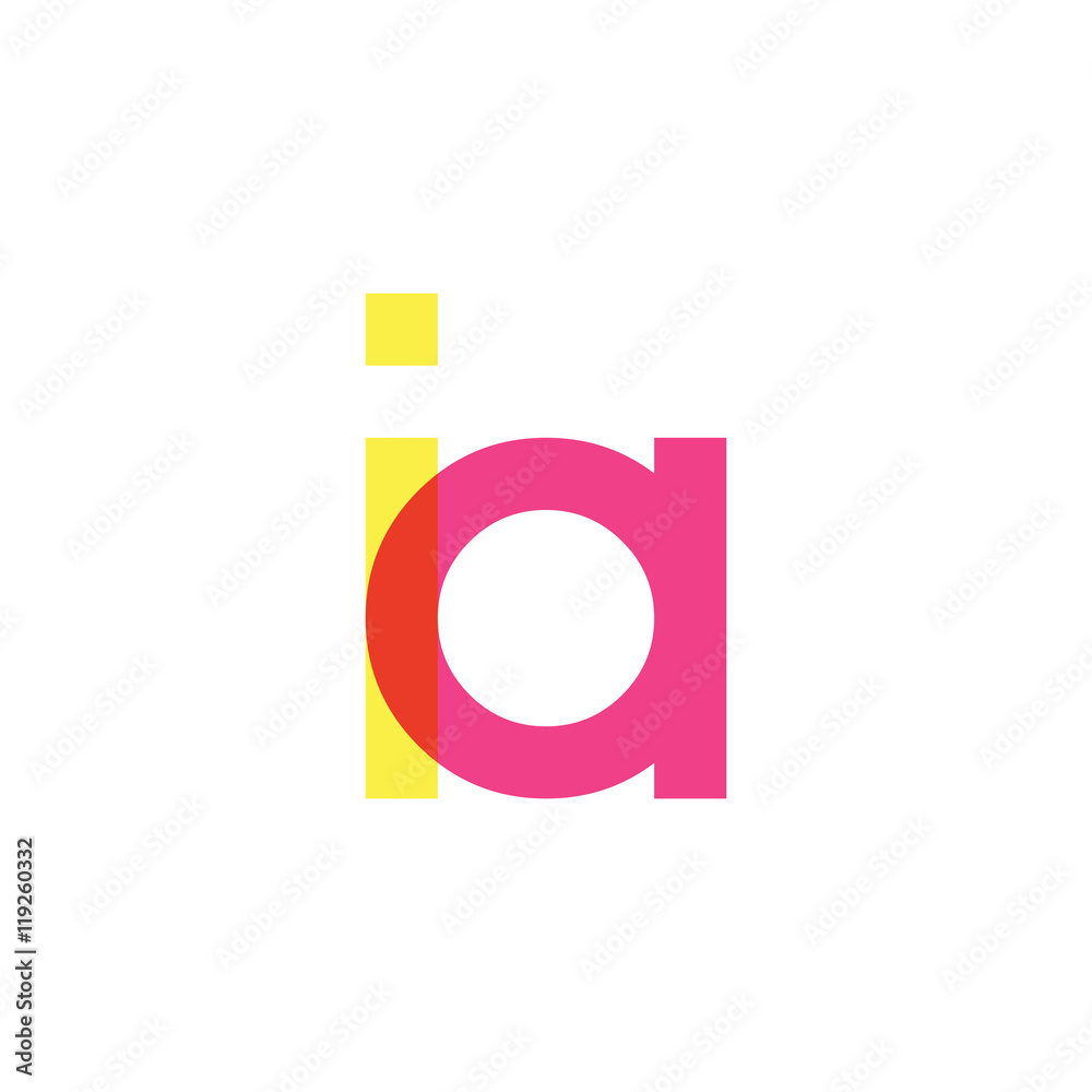 circle initial full color ia