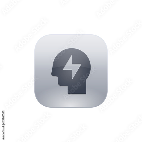 Glossy Push-Button