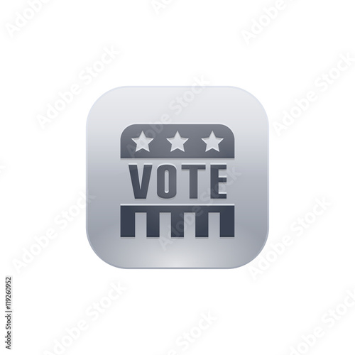 Glossy Push-Button