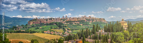 Historic town of Orvieto, Umbria, Italy