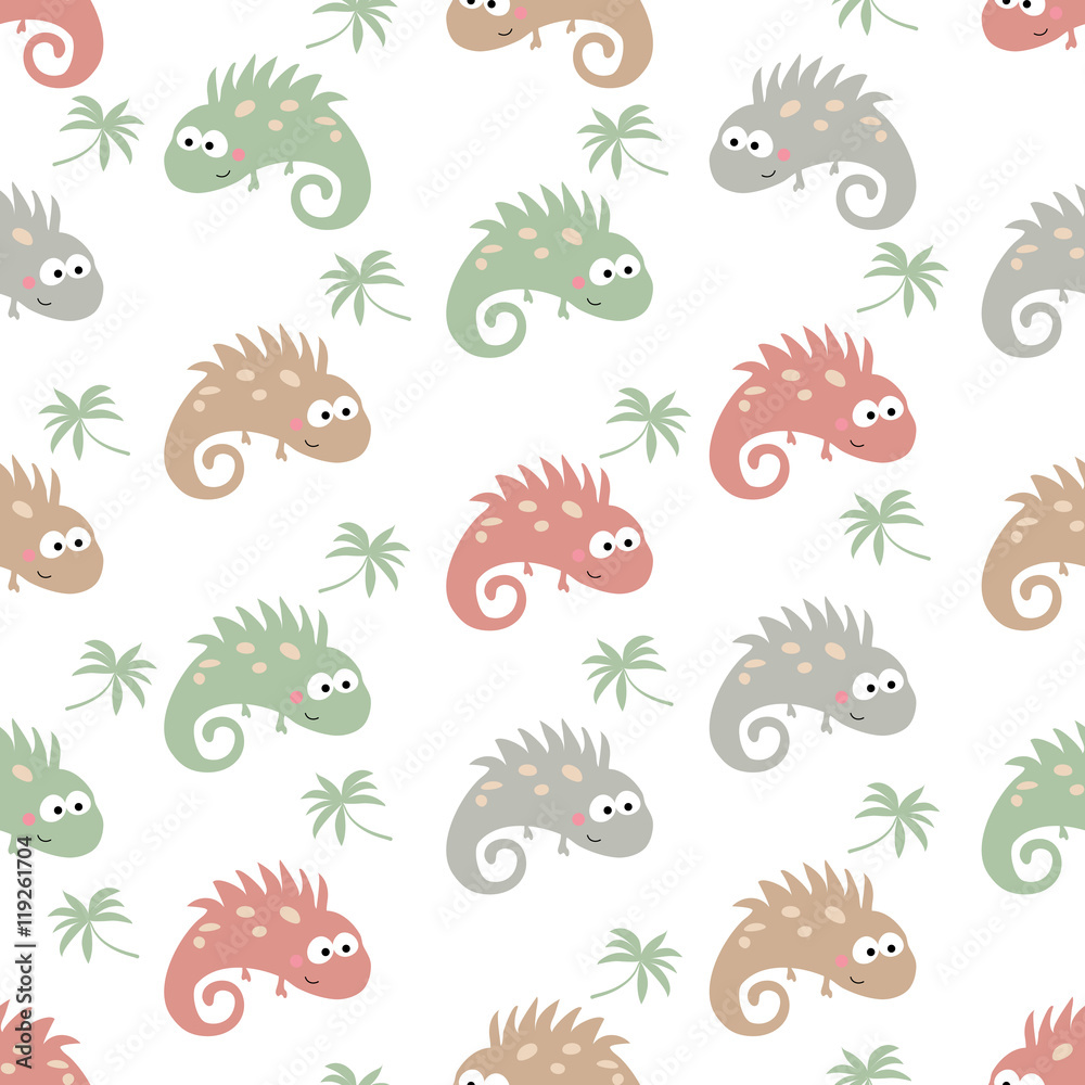 Seamless cartoon pattern Seamless cartoon pattern