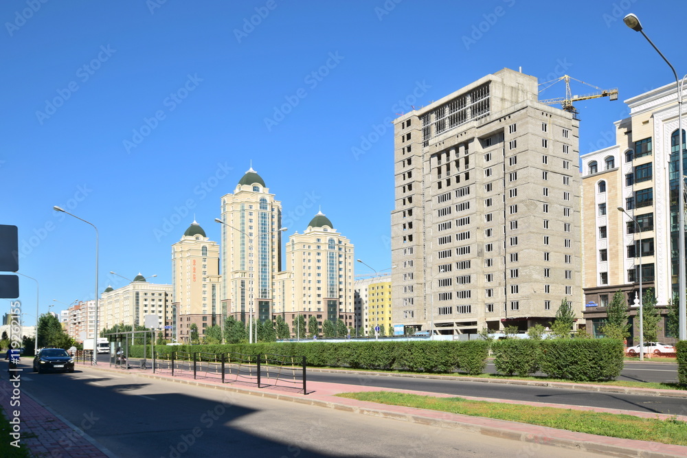 View in Astana, capital of Kazakhstan View in Astana, capital of Kazakhstan