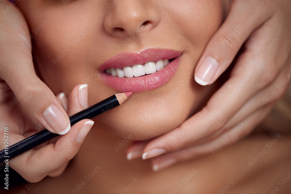 Naklejka premium professional make-up