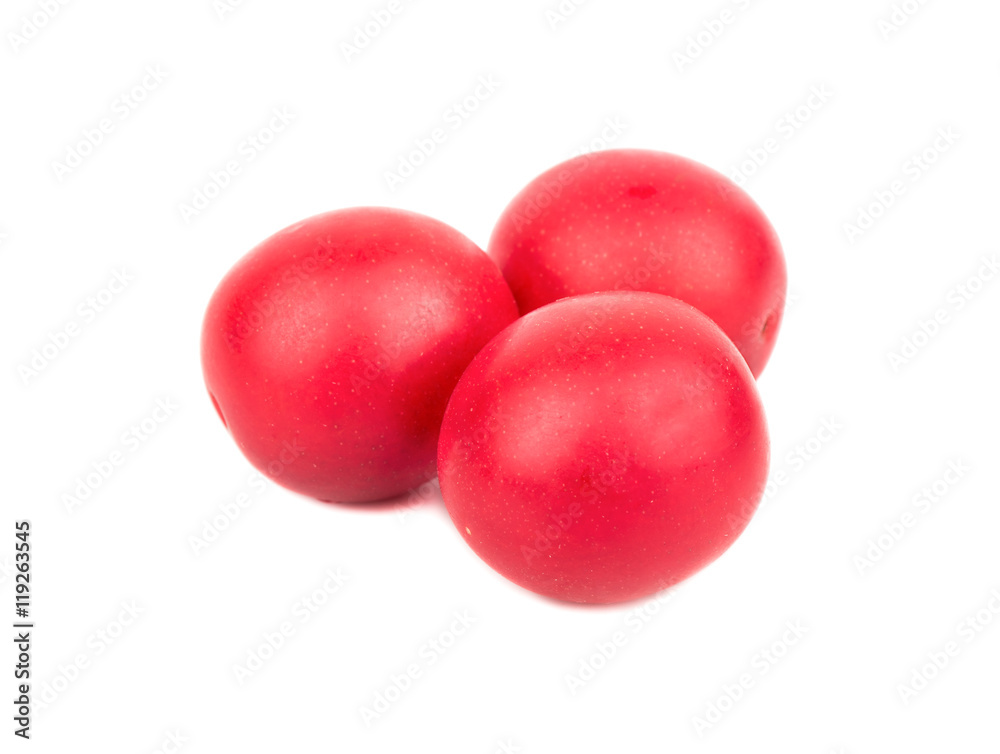 Red cherry plum Red cherry plum