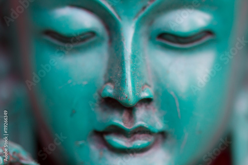 Buddha's face
