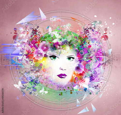 портрет женщины