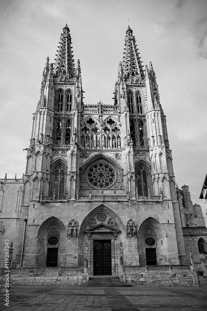 Gothic cathedral of Burgos, Spain