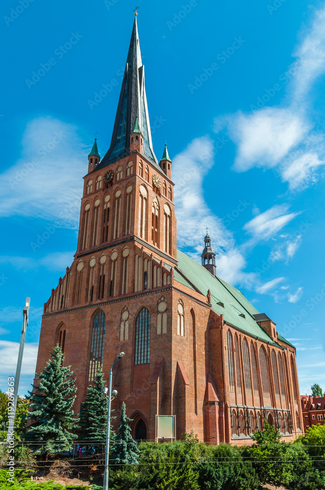 Kathedrale Sankt Jakob (Jakobikirche) in Stettin; Polen