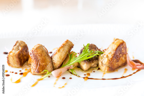 фотографія Foie gras, grilled