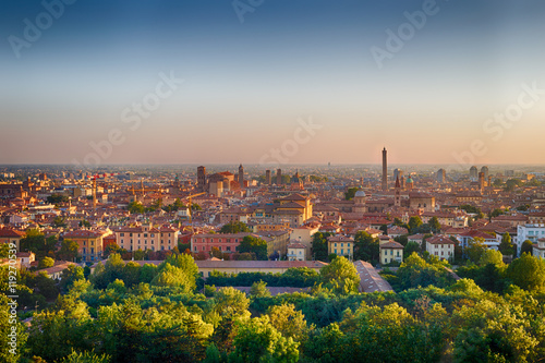 cityscape of Bologna