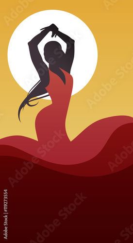 Spanish Flamenco Dancer
