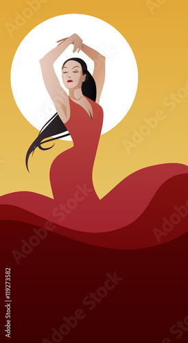 Spanish Flamenco Dancer