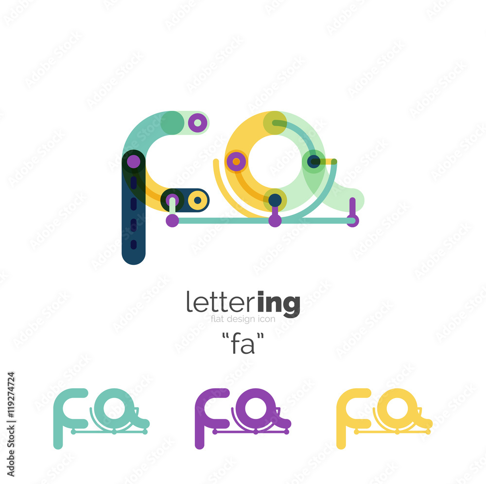 Letters logo icon Letters logo icon