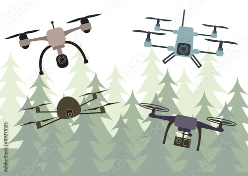 Drones.