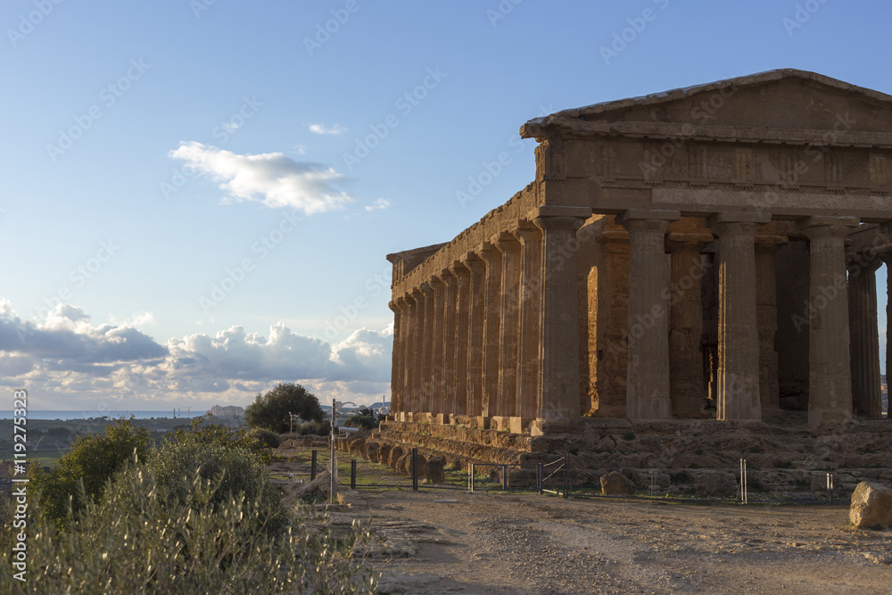 Greek ruins of Temple