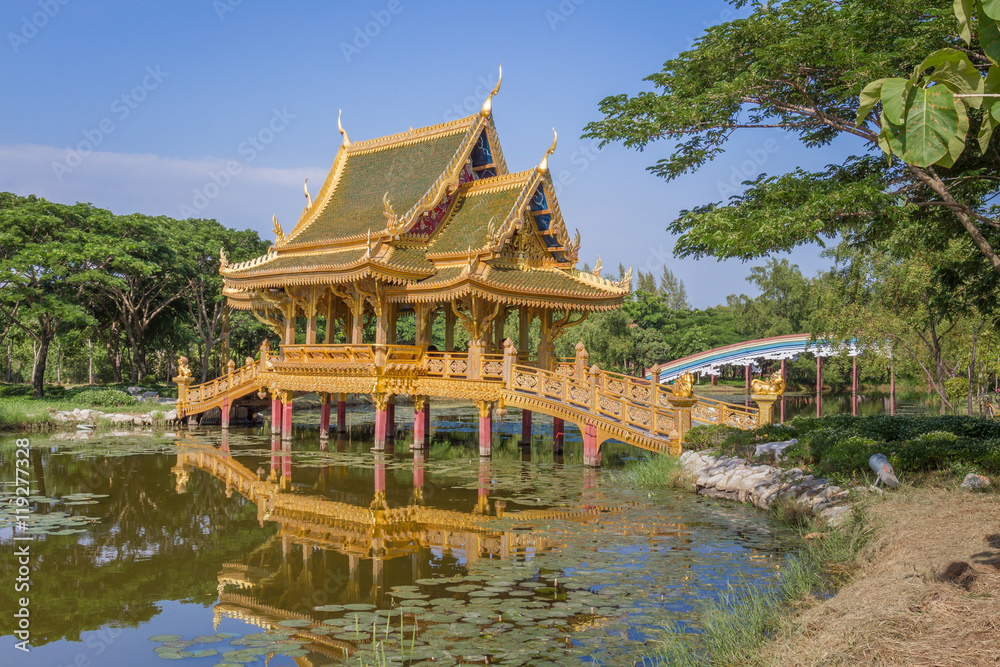 Sala Thai Pavilion in the Ancient Siam Thailand Sala Thai Pavilion in the Ancient Siam Thailand