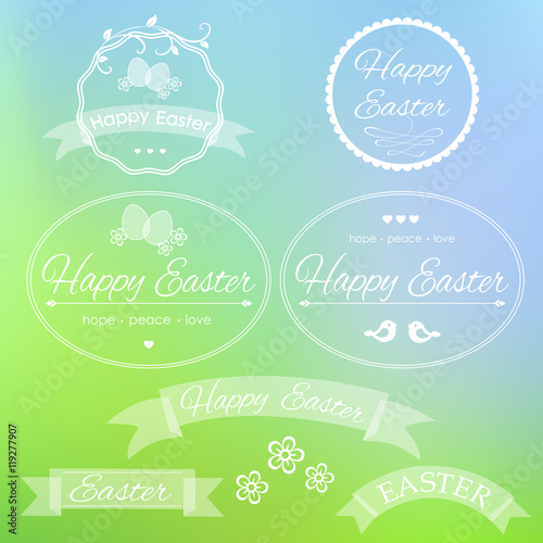 Easter design icons