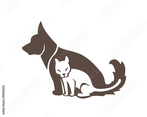 Modern Pet Logo - Adopt A Dog Organization