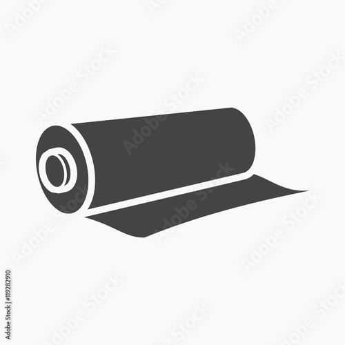 Textile roll icon of vector illustration for web and mobile