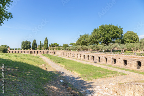 Villa Adriana, Italy. Cento Camerelle ( 