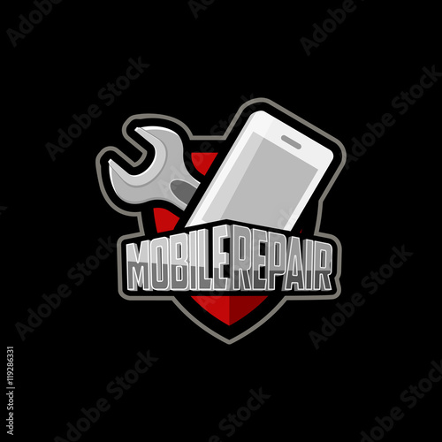 repair of mobile phones and tablets logo