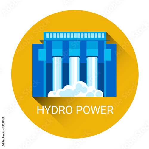 Hydro Power Station Icon