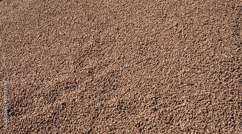 Expanded clay aggregate photo