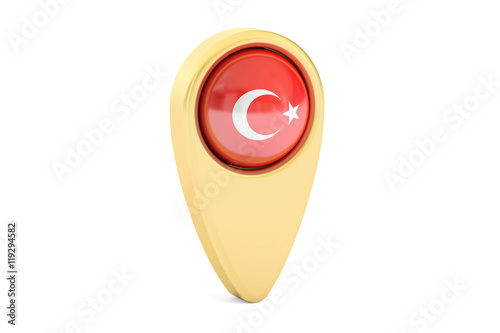 map pointer with flag of Turkey, 3D rendering Free Download map pointer with flag of Turkey, 3D rendering - GFXLoad