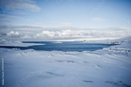 Пейзаж в Антарктике. © polyarnik