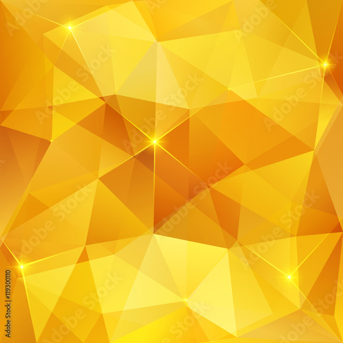 Honey crystal vector abstract pattern