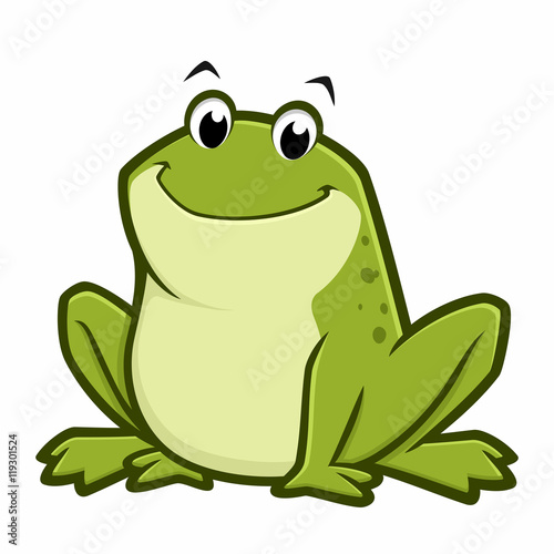 Cartoon Fat Frog