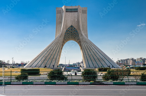 Azadi Tower in Teheran, Iran