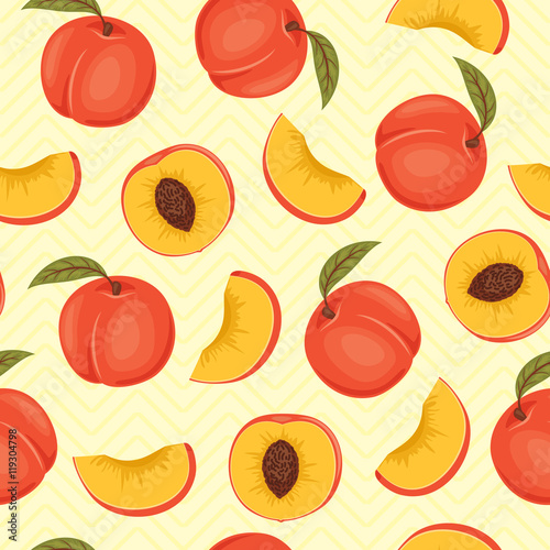 Pech seamless pattern