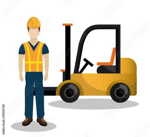 builder constructor worker icon © Gstudio