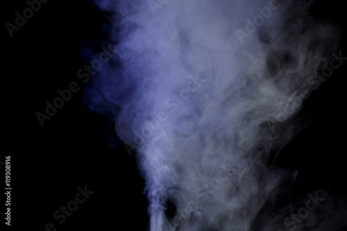 Blue water vapor